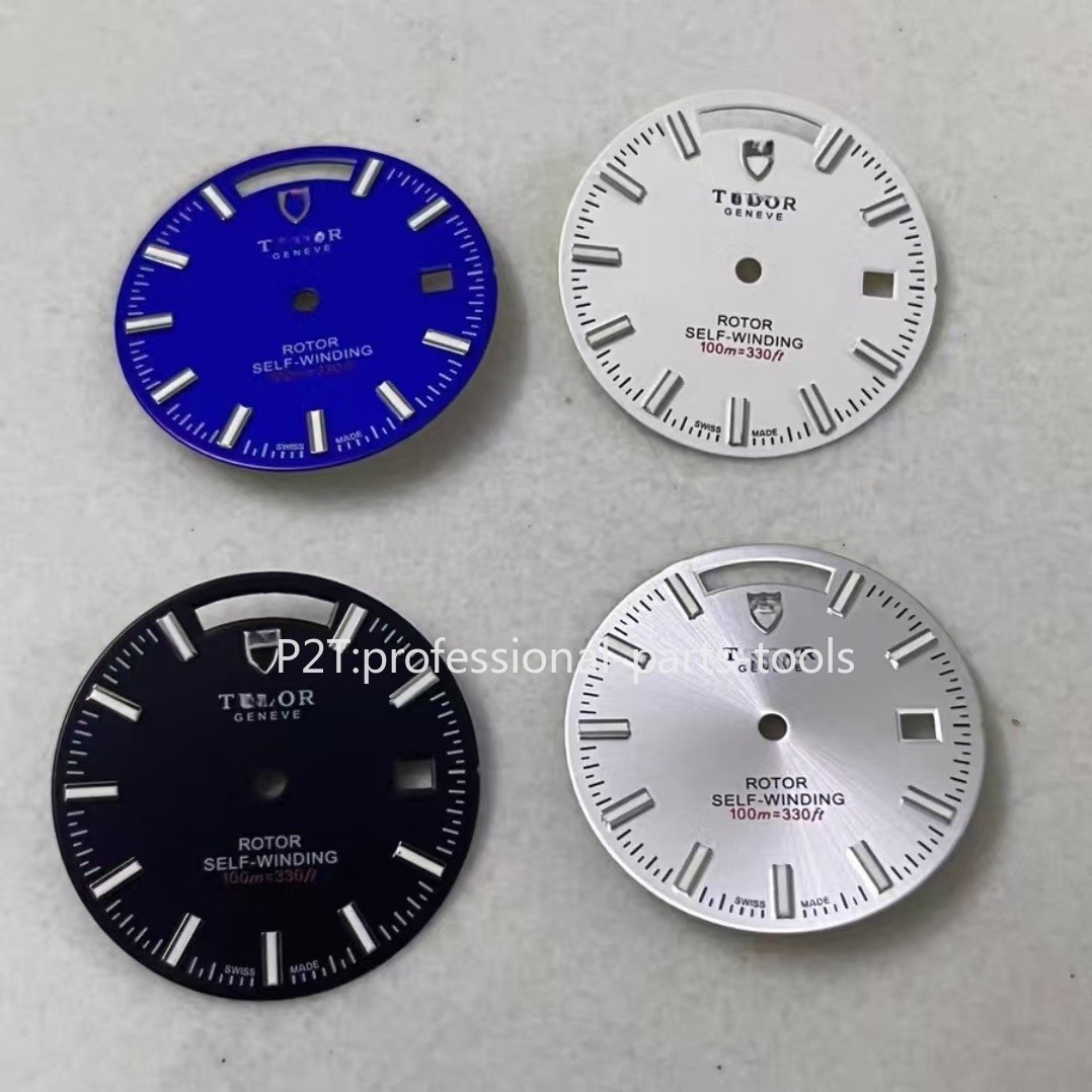 29mm Watch Dial Fits for 2834 Movement Tudor Classic Prince Date-Day Watch Face