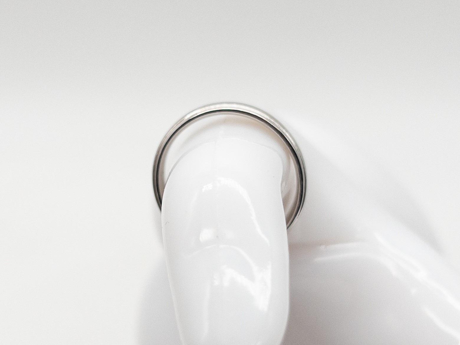 Designer $2400 7mm Platinum Wedding Band Ring SZ 8.25 11g