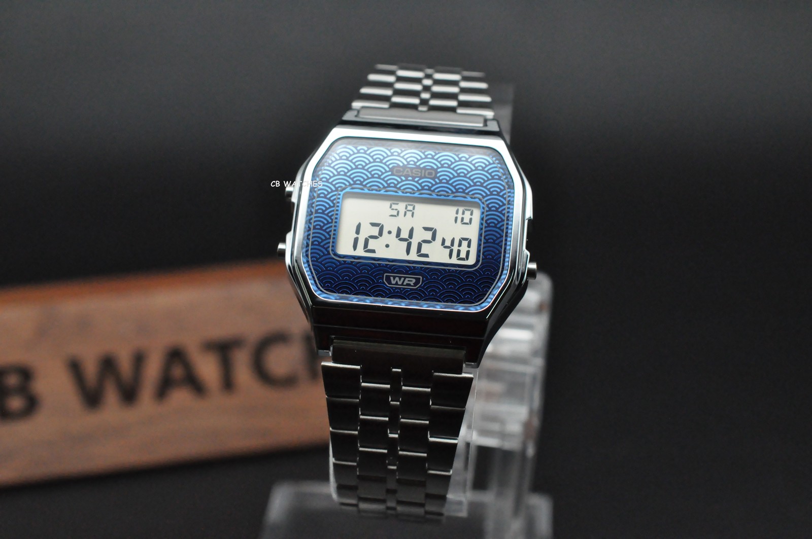 CASIO CLASSIC Series A159WEVJ-2 Made in Japan NEW Traditional Japanese pattern