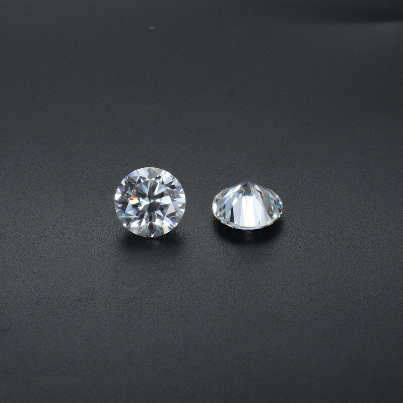 0.1-5CT Loose Moissanite Stone Diamond D Color VVS1 Round Cut With GRA Wholesale