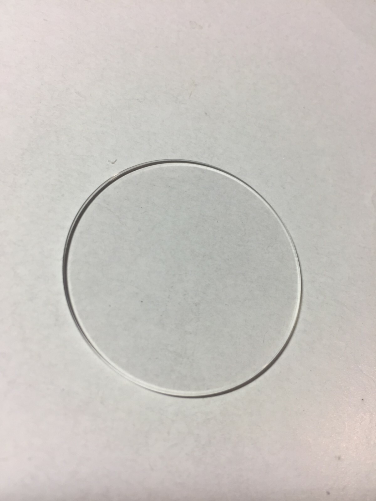 new round 1mm thick flat watch mineral glass crystal replacement size 12mm to 36