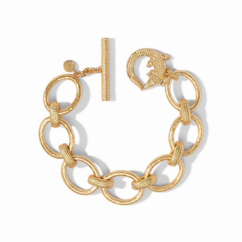 Julie vos 18K Gold OT Buckle Bracelet