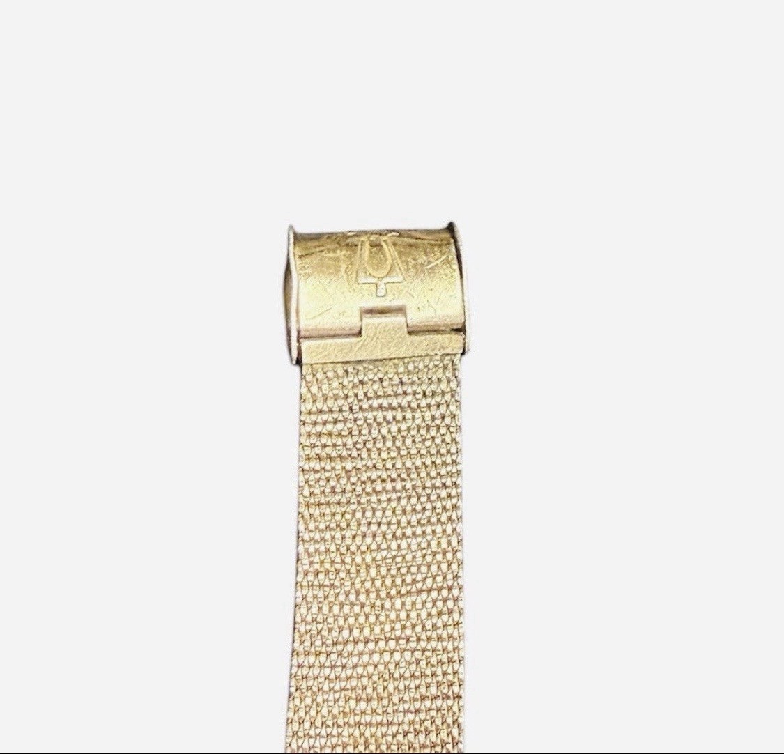 Bulova Accutron 1971 With 10kt GF Bark/Florentine Pattern, Unisex, Geezer Watch