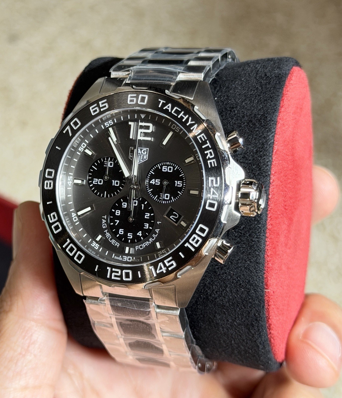 TAG HEUER FORMULA 1 CHRONOGRAPH Quartz, 43 mm, Steel CAZ1011.BA0843