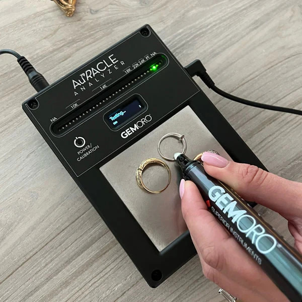 Gemoro Auracle Digital Gold Platinum Tester Analyzer Portable Jewelry Tool New