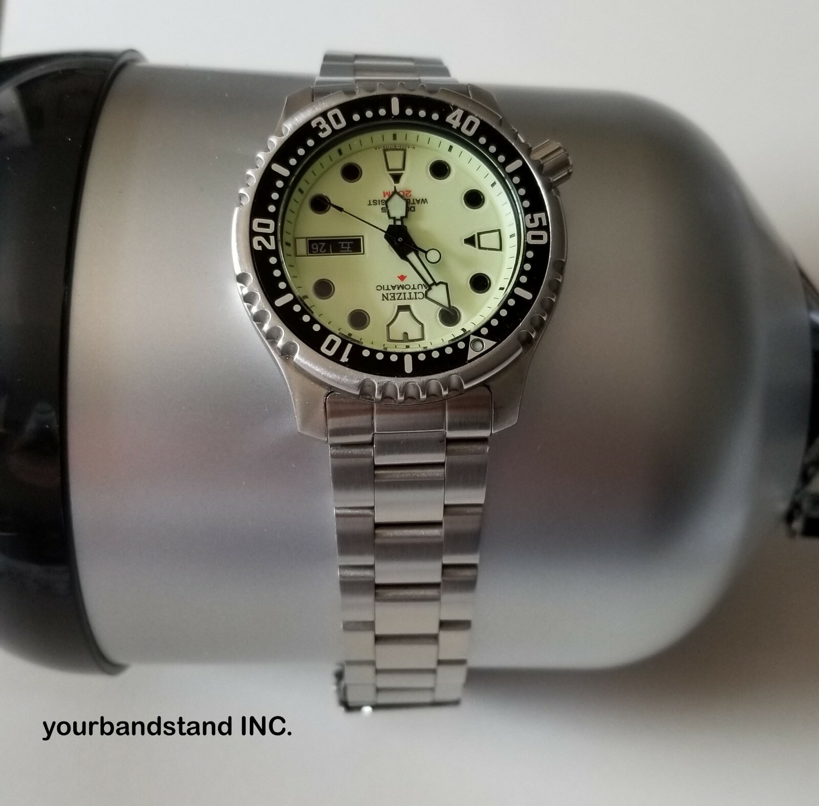 20mm STAINLESS STEEL OYSTER BRACELET fits Citizen NY0040 NY0040-09W 09E NY0085