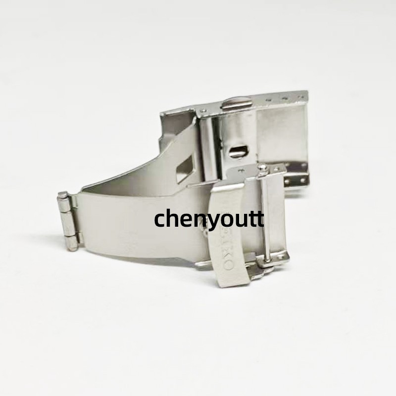 Replacement 16mm 18mm 20mm 22mm Watch Buckle Double Lock Seiko Watch Band Clasp