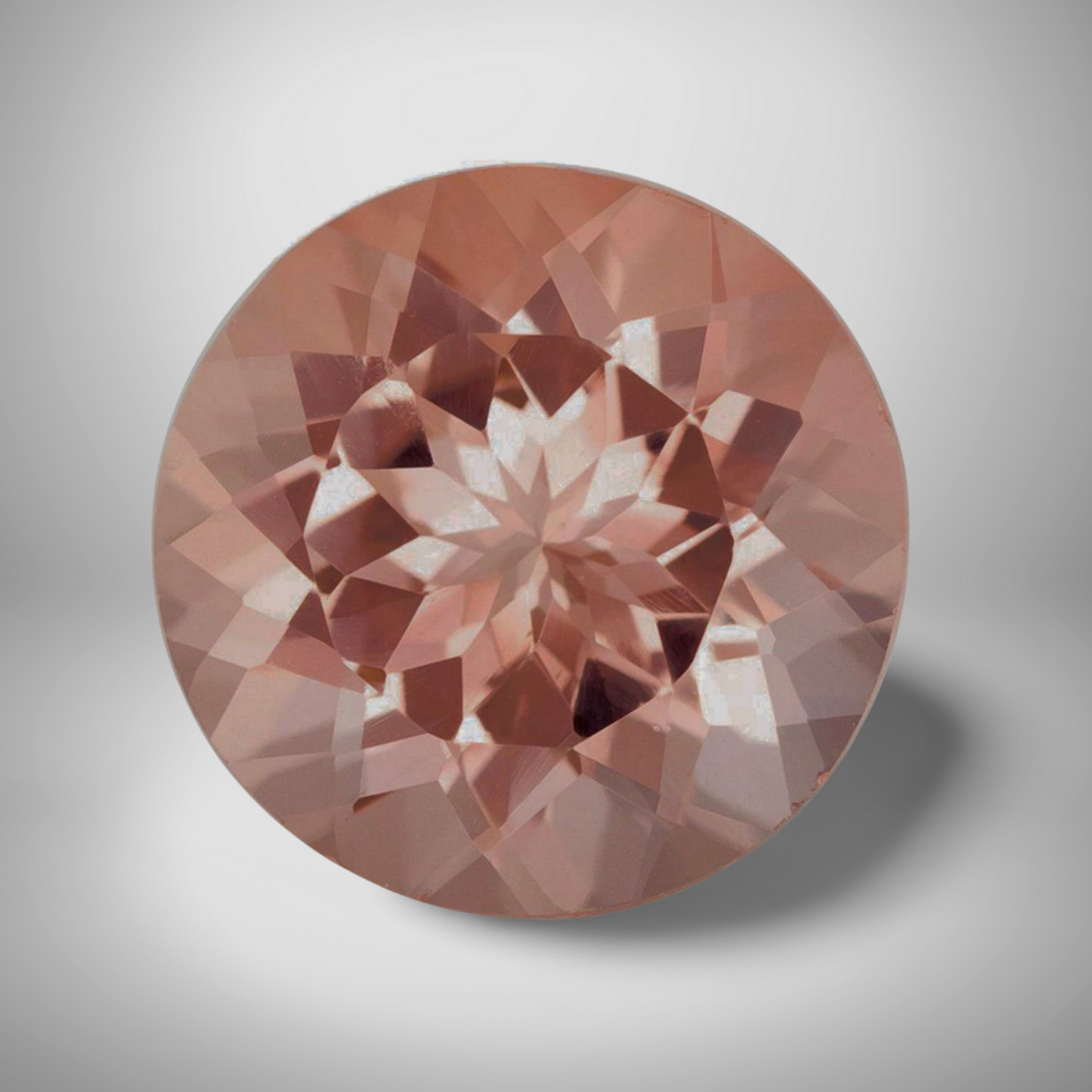 Morganite Round Cut Gemstone 0.15 Cts – 3 mm Vivid Loose Gem