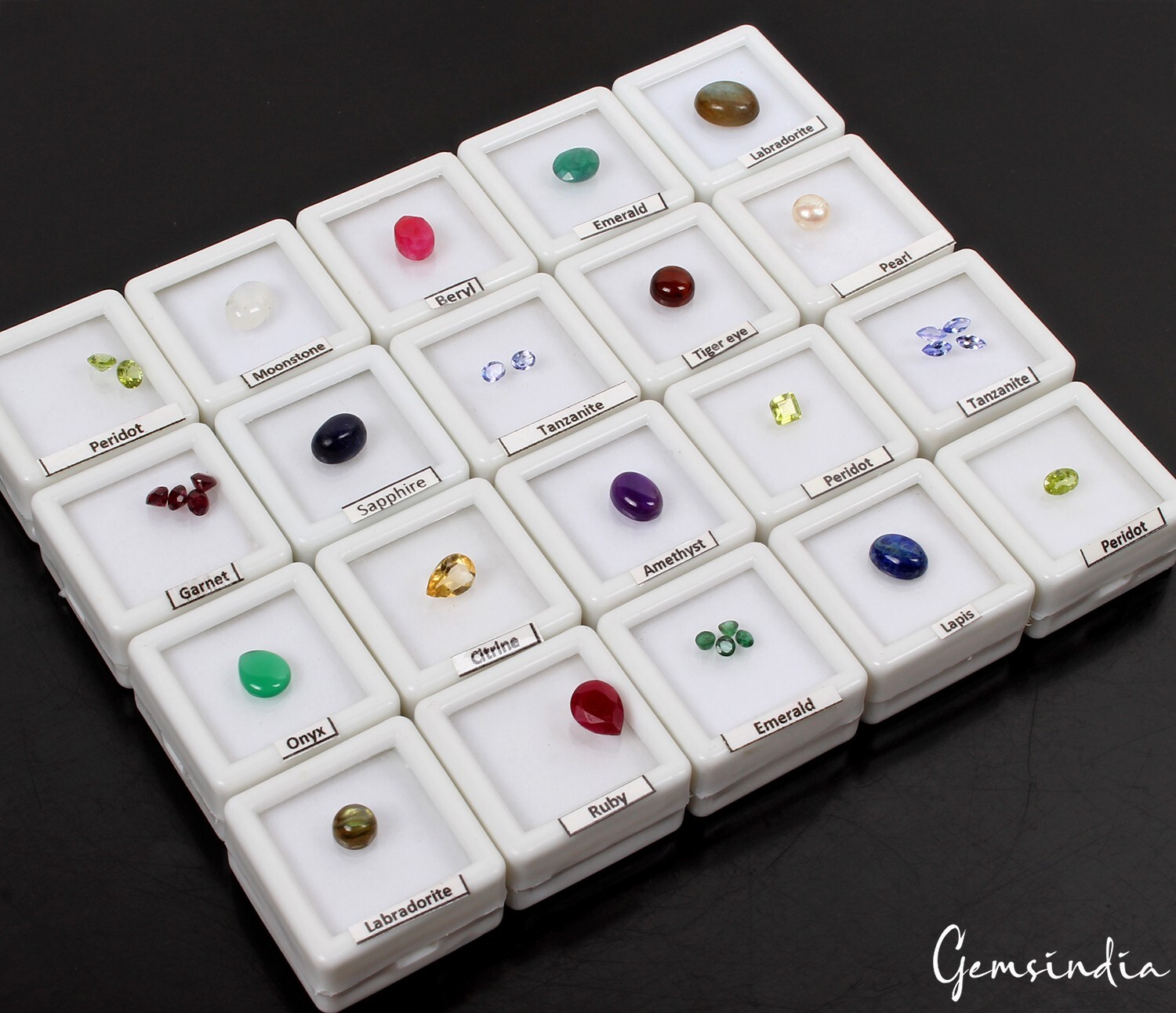 31 Pcs Estate Genuine Semi Precious Loose Mix Cut Multi Gemstones Lot Collection