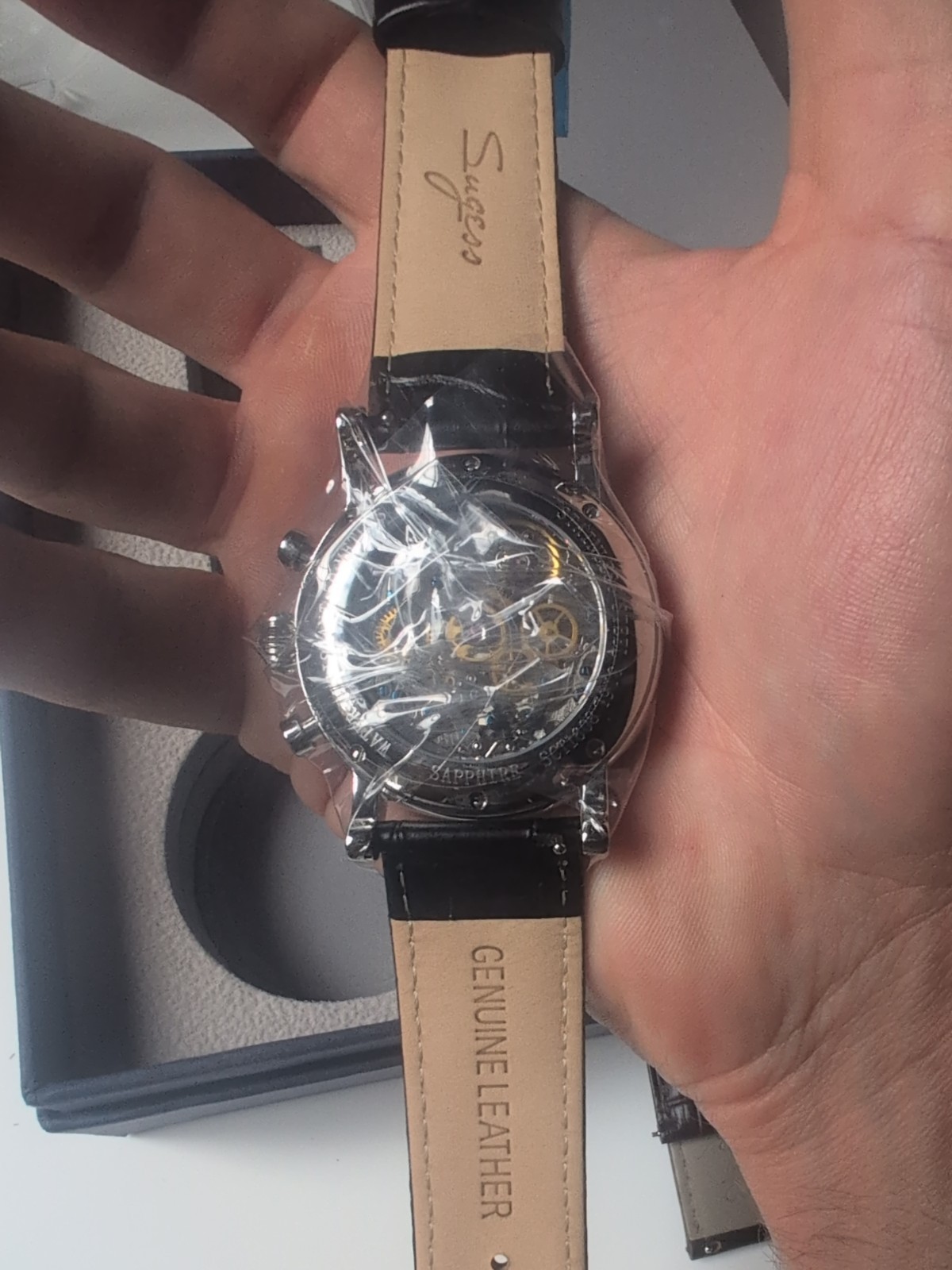 Sugess Men’s 40mm Chronograph High Demension Mechanical Watch