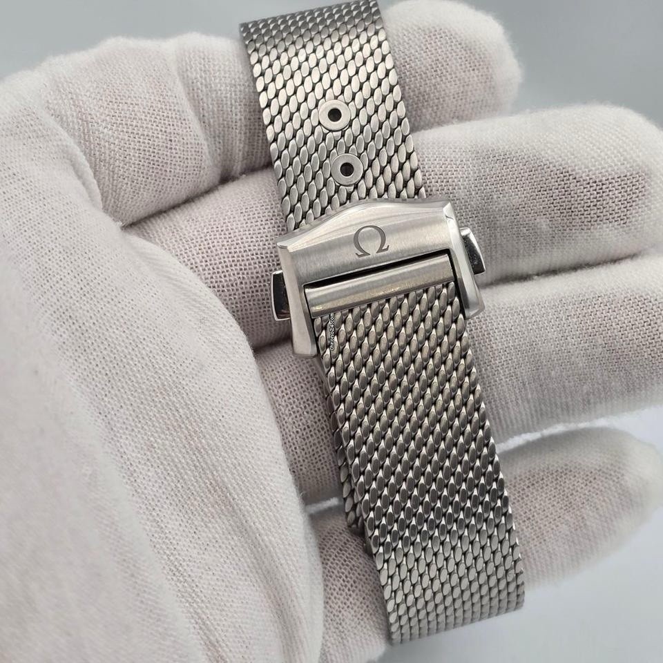 20mm Omega Braided Stainless Mesh Watch Strap (Bracelet Only!)