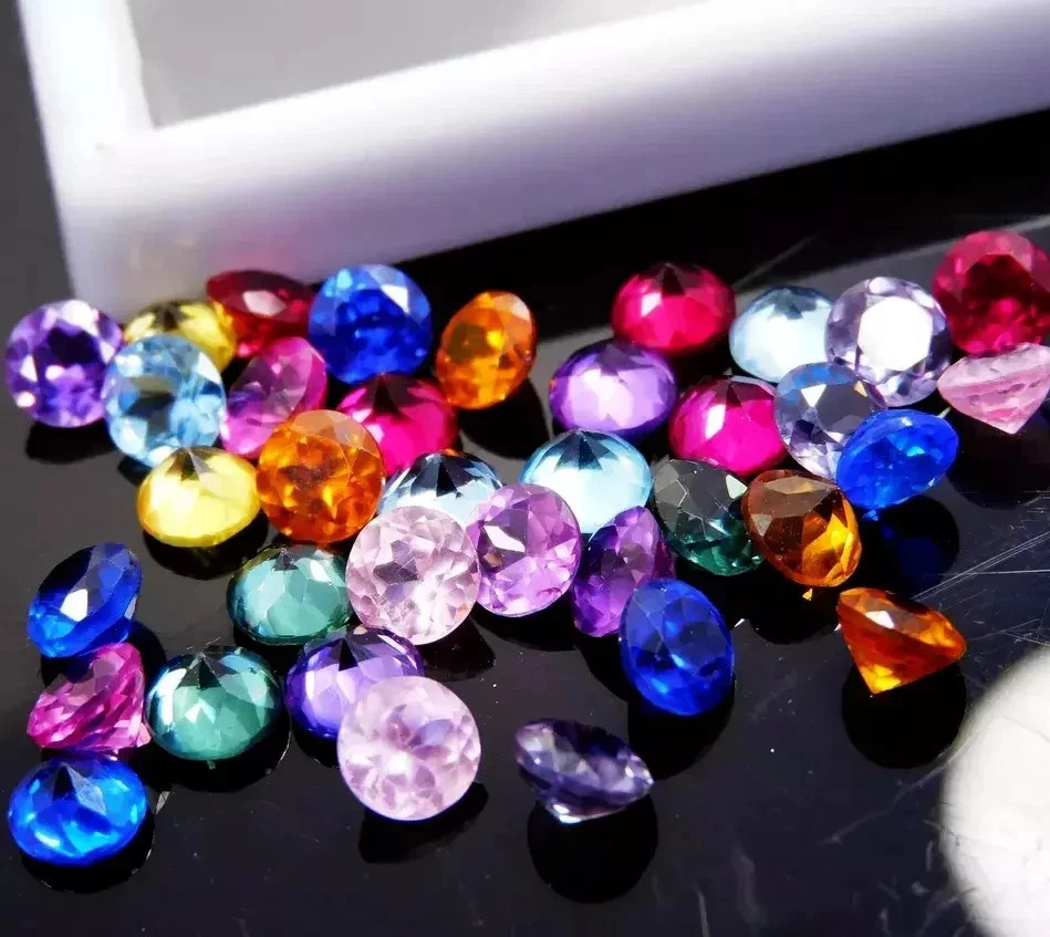 20 Pcs 6 MM Multi Color Sapphire Round Cut Natural Gemstone Lot Certified