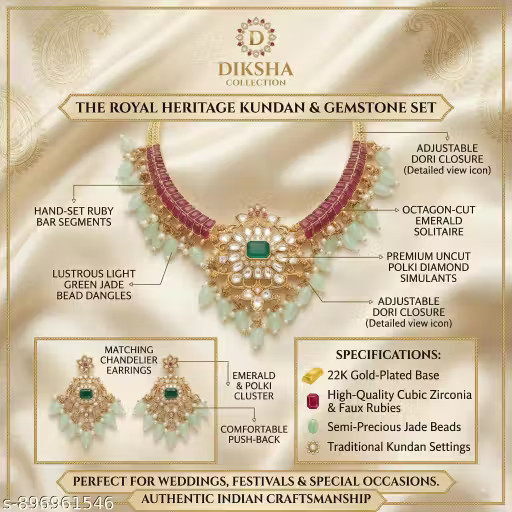 Bollywood indian Gold Plated Jewellery Set,Necklace Set/ JEWELLERY SET