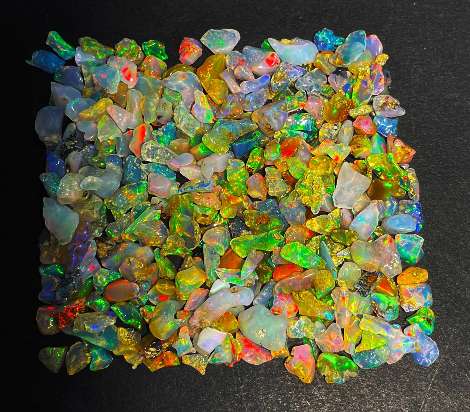 Natural AA Quality Ethiopian Opal Polish Rough Loose Gemstone Lot 100 CT