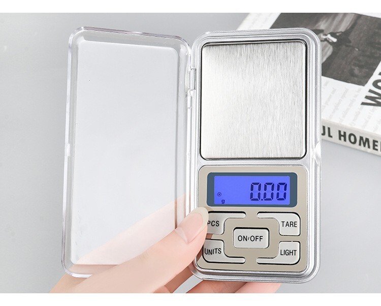 500g x 0.01g Precision Digital Gram Pocket Jewelry Scale LCD Display Mini Scale