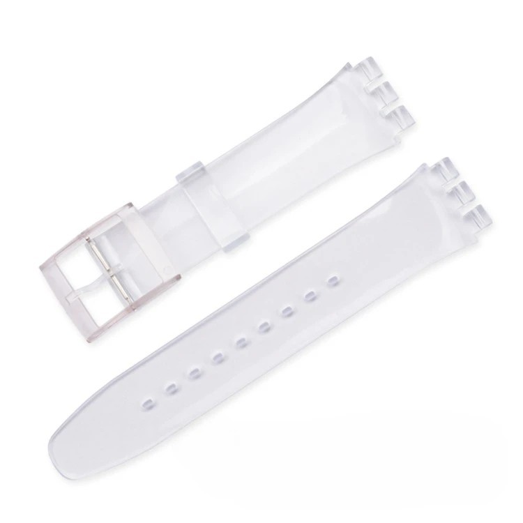 Wrist Watch Band Strap For Swatch 16mm 17mm 19mm 20mm Silicone Watchband