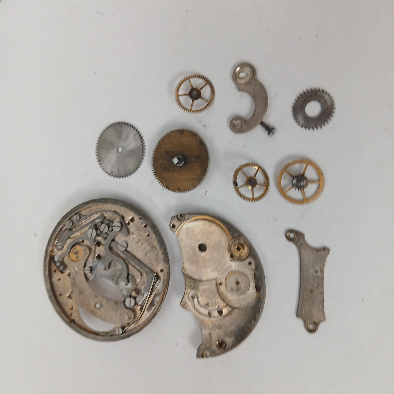 Rare Vtg EXCELSIOR PARK Chrono Pocket Watch — Movement For Parts