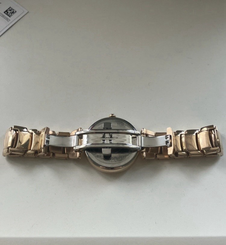 Citizen Eco-Drive Women’s Rose Gold Watch EM0853-81Y – Stunning Mother Of Pearl!