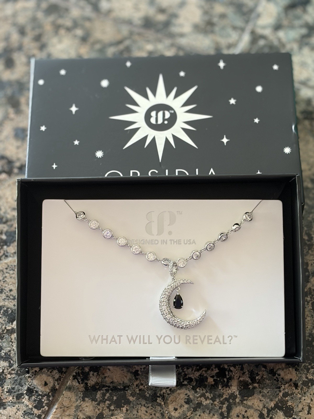 Bomb Party Obsidia Necklace – ULTRA RARE UNICORN