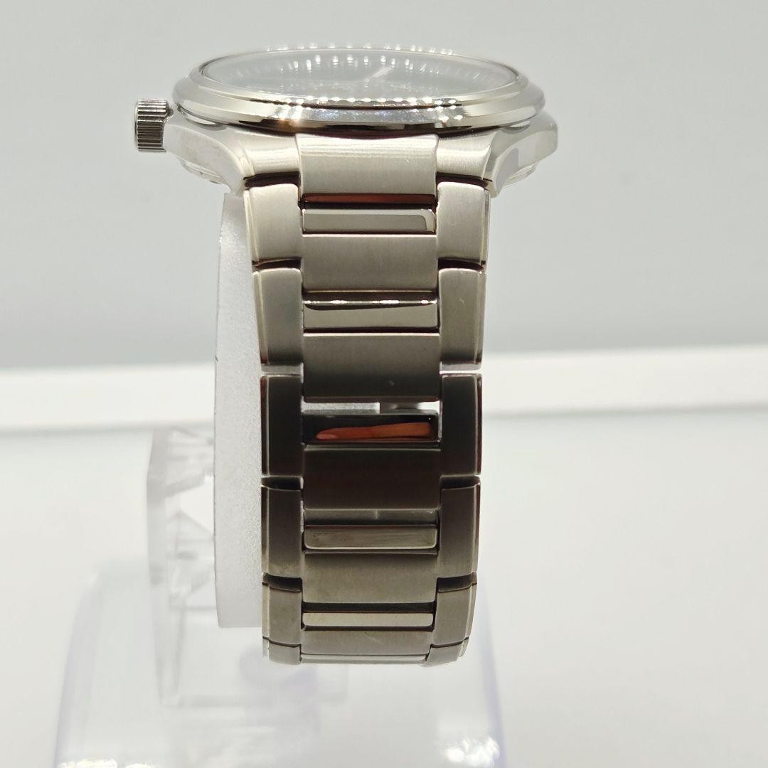 SEIKO V147-0AC0 Titanium Black Dial Date Working Condition