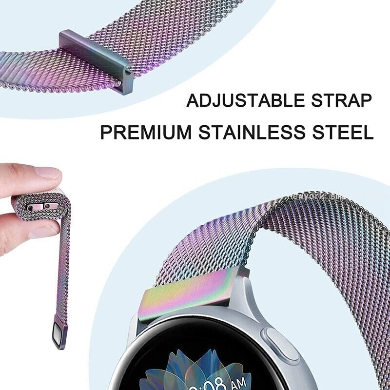 Milanese Metal Strap Watch Band For Samsung Galaxy Watch 4 5 6 40/44/4243/47mm