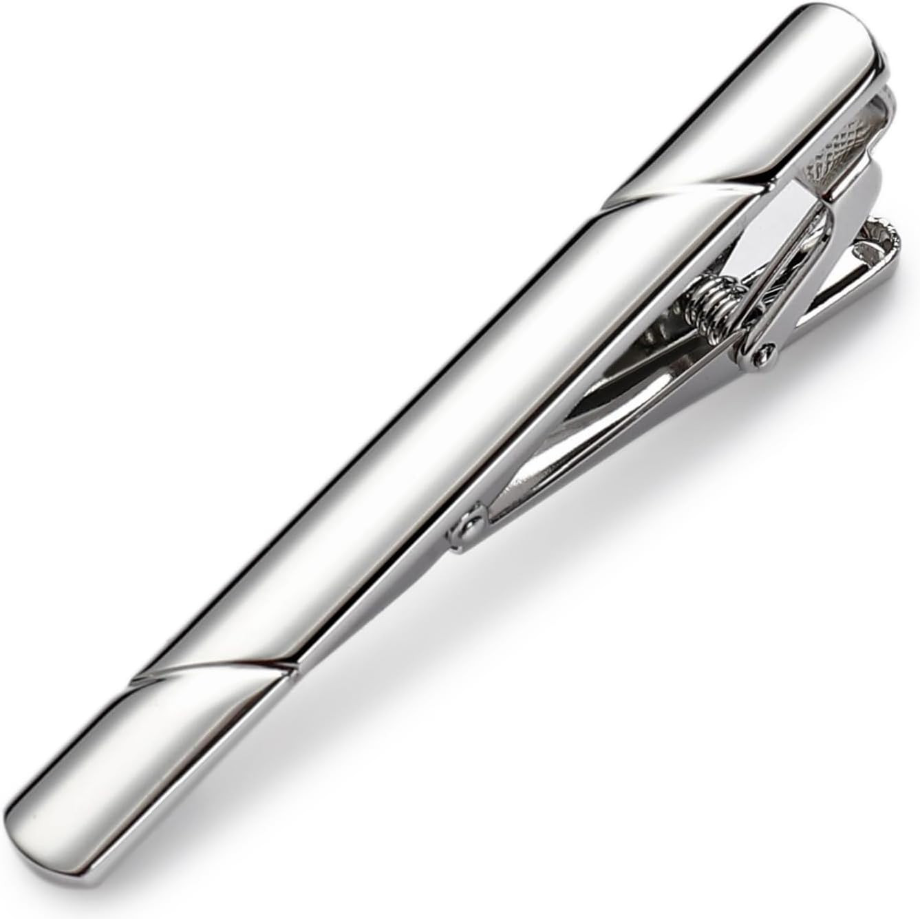 Tie Clips for Men, Black Gold Blue Silver Tie Bar Set for Regular Ties, …