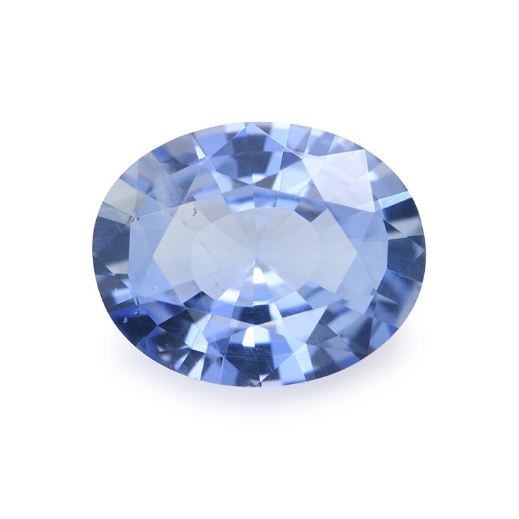Ceylon (Sri Lanka) Oval Blue Sapphire 0.80CT