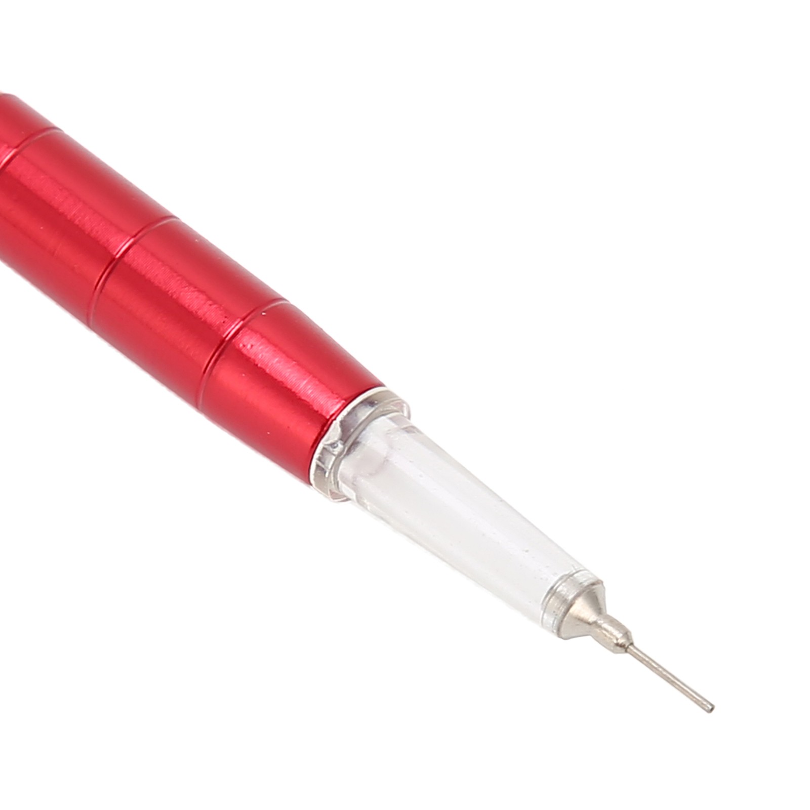 0.3*0.1mm Red Aluminum Watch Oiler Pen Lubricant Oil Pin Pen Tip with Base