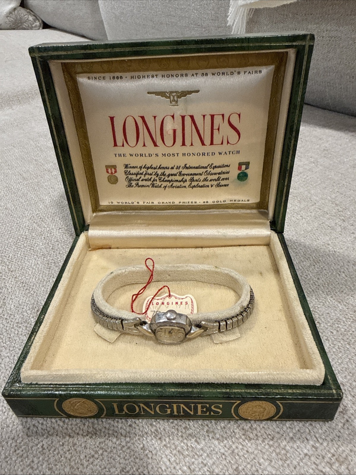 Vintage Longines 10k Gold Filled Mechanical Ladies Watch