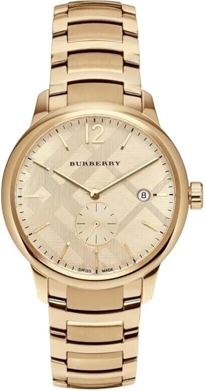 BURBERRY THE CLASSIC BU10006 Men’s Yellow Gold Watch