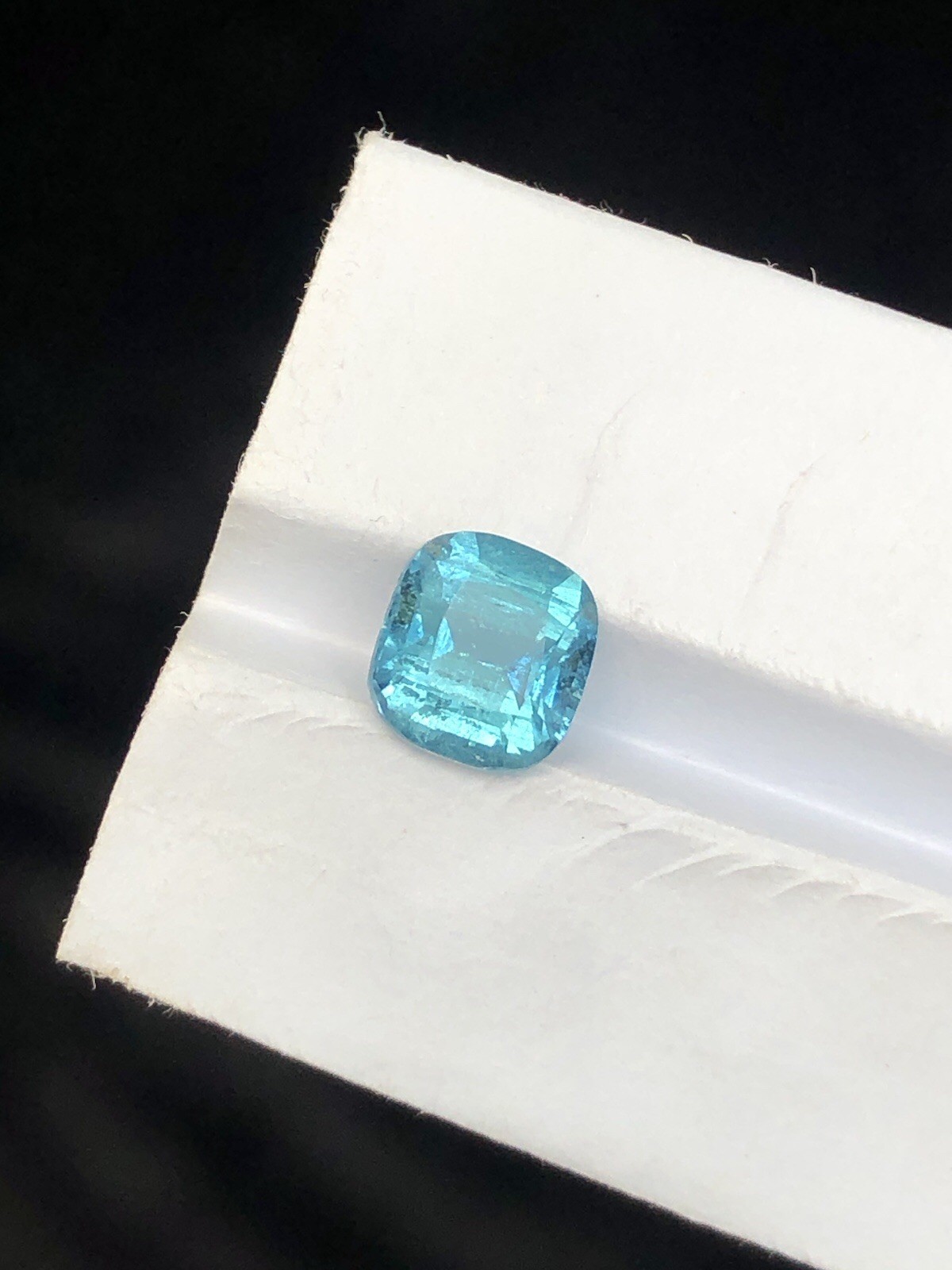 1.1 Ct top Color Lagoon Tourmaline | Blue Afghan Tourmaline