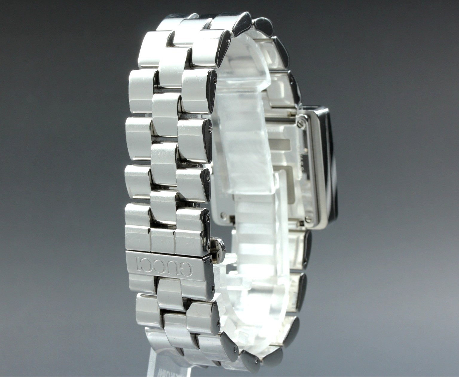 [MINT / Full Set] Gucci 3600M Black G Face 31mm Wrist 7.48in/19cm Qz Mens Watch
