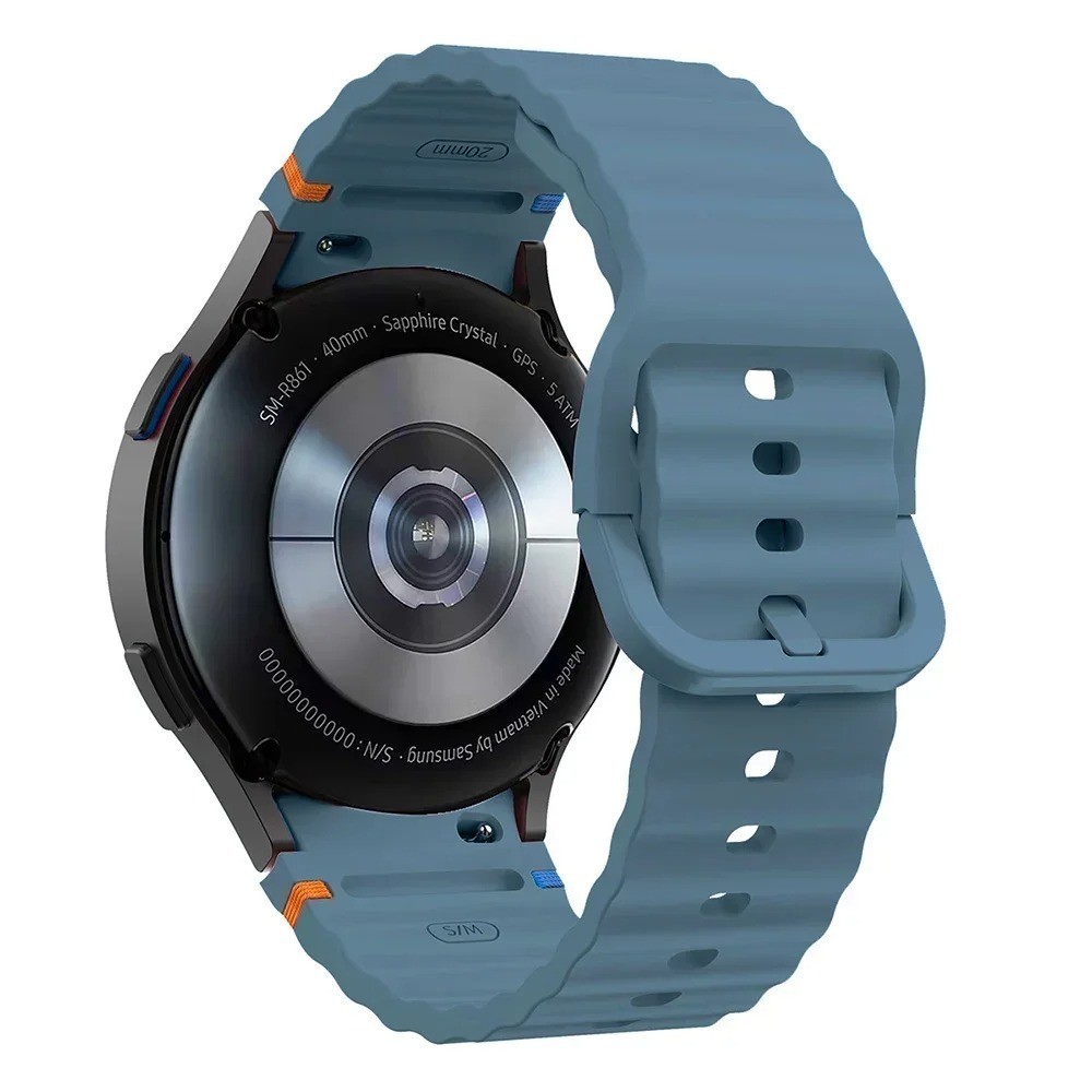 Strap For Samsung Galaxy Watch 7/6/5/4/FE 40/44/47mm Silicone Sport Watch Band,