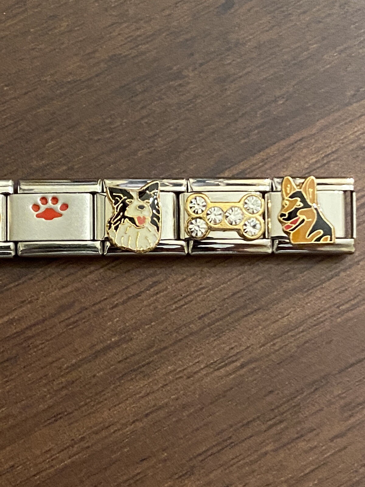20 Charm Dog Lovers Bracelet Italian Charm New