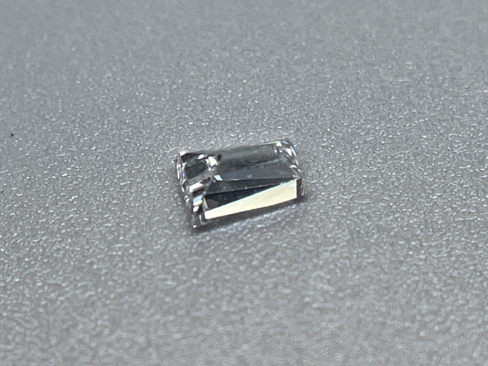GIA Certified Tapered Baguette .19 CT VS2 F Natural Earth Mined Diamond
