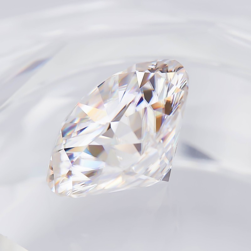 0.1-5ct GRA Certified D Color Loose Moissanite VVS1 Round Cut for Jewelry Making