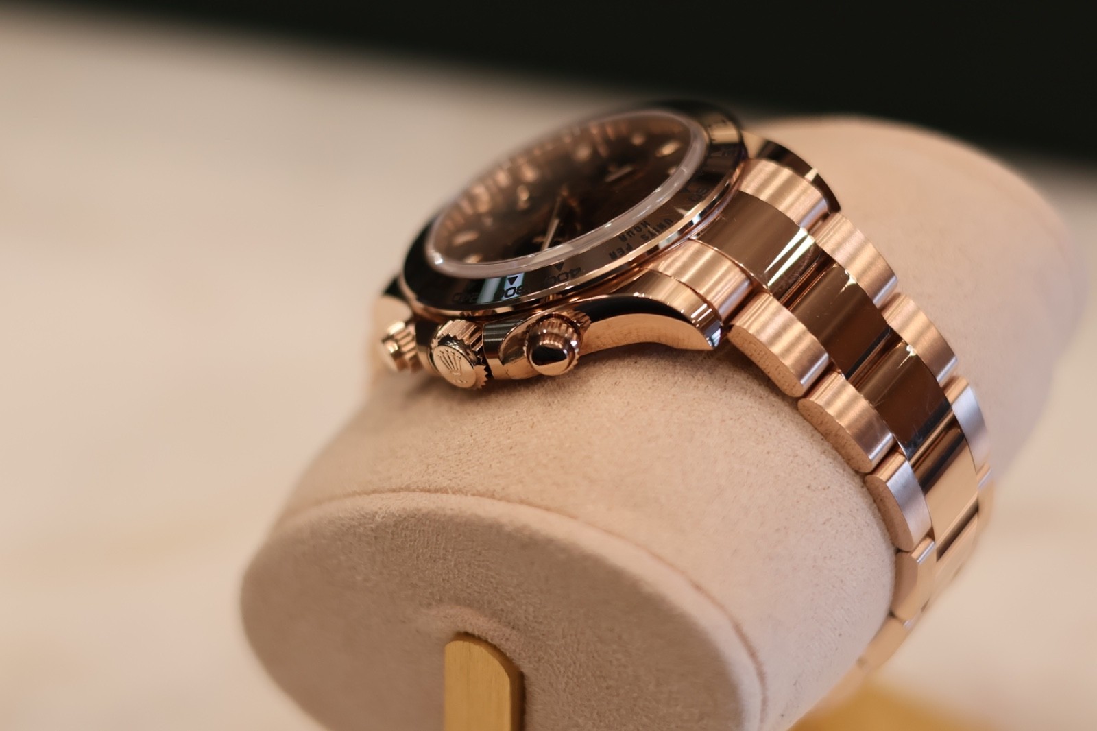 Rolex Cosmograph Daytona Rose Gold Chocolate Mint Condition full set 116505