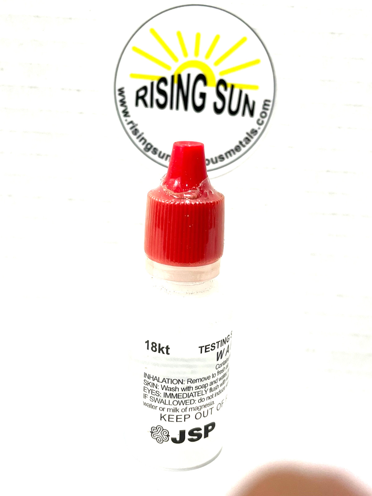 JSP 18K Gold Jewelry Acid Solution Testing Kit Tester Test Scrap Coins Bars GTE