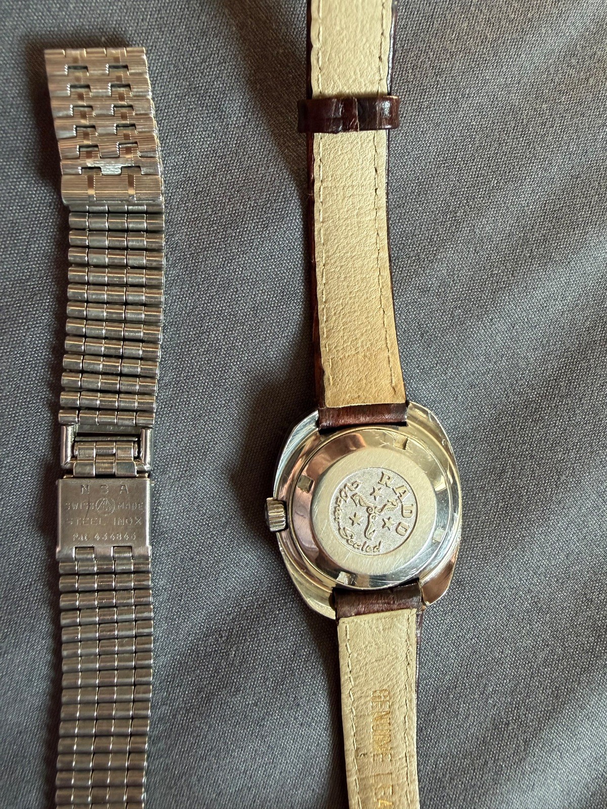 Rado Diastar Watch Ladies Automatic 27mm Silver Vintage Date Round Swiss Made