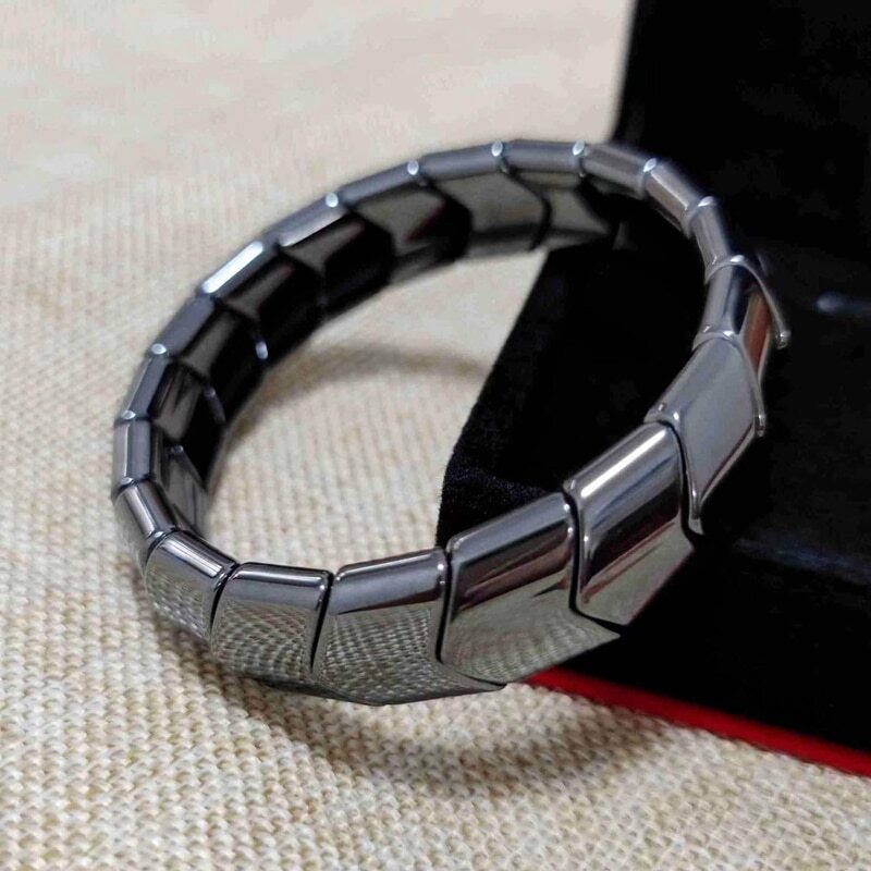 New Arrow Hematite Bracelets Men Weight Loss Magnetic Therapy Bracelets Unisex