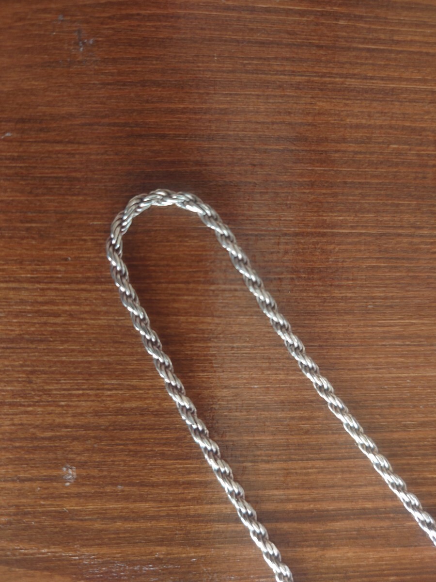 Silver necklace 925 Italy 20 inches 50cm 4mm Italy Italian jewelry chain