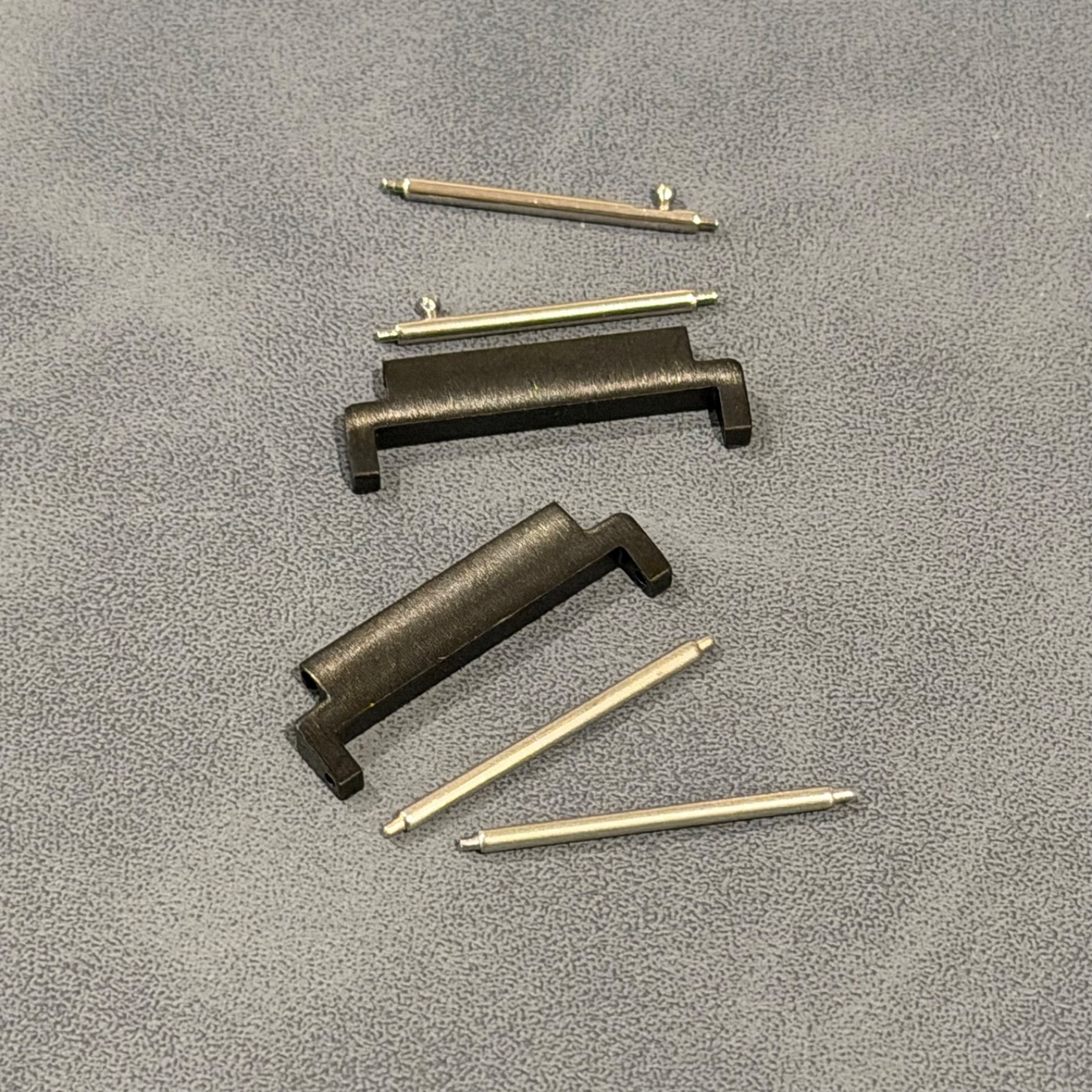 22mm Strap Adapter for 20mm Watch Lugs Quick Release Stainless Steel Brushed