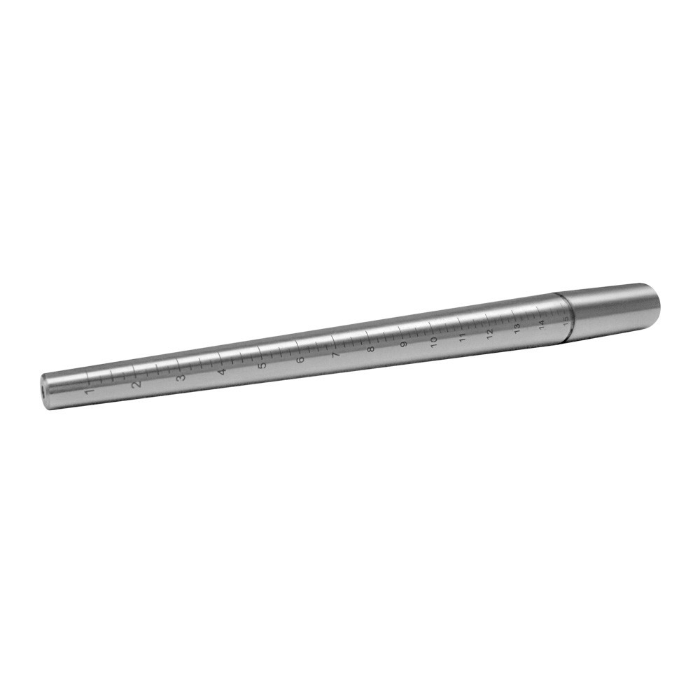 12″ Ring Mandrel Ungrooved Steel Sizes:1-15 Wire Forming – Jewelry Making Tool