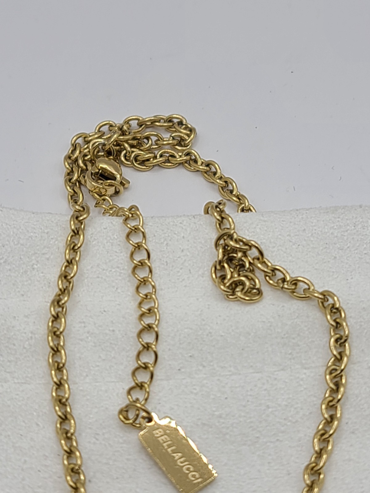Bellaucci Intuition Moonstone 14k Gold 316L Steel 40 – 45cm Adjustable