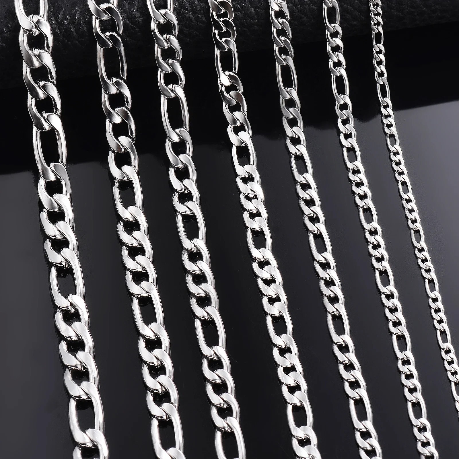 Genuine 925 Sterling Silver Curb Chain Necklace Lobster Clasp 16″-30″ Gifts UK