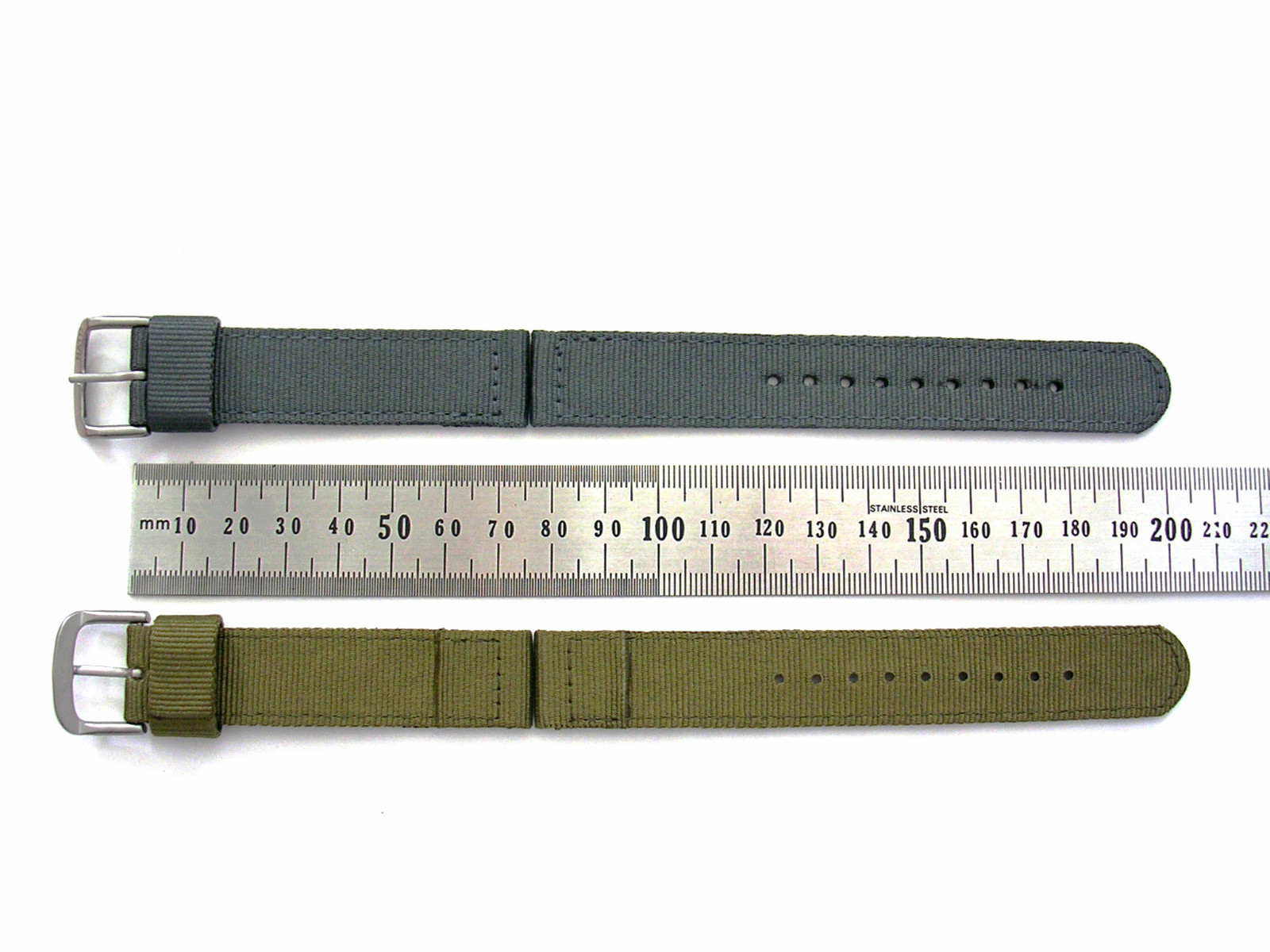 NATO ® 2pc WWII Ballistic Nylon Military watch band Combat strap IW SUISSE USA