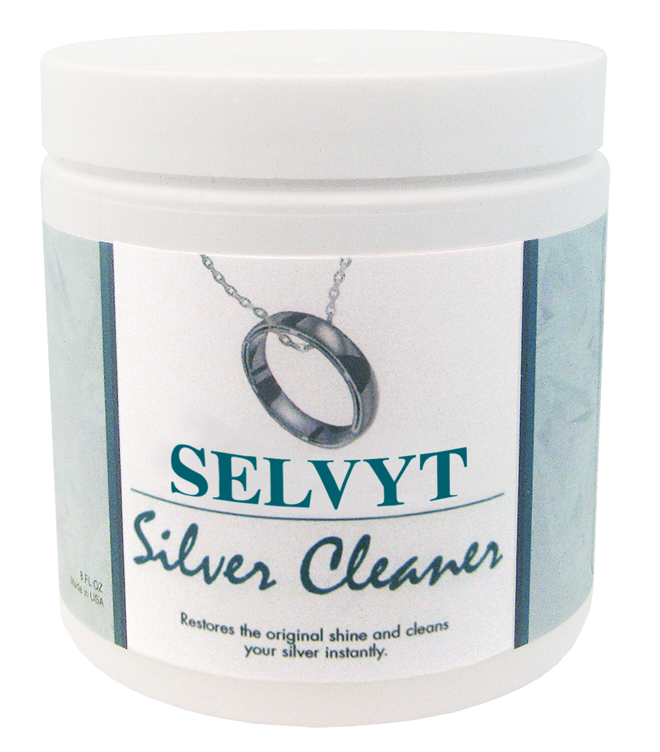 Selvyt Sterling Silver Cleaner 925 Dip Tarnish Remover Jewelry Solution 8oz
