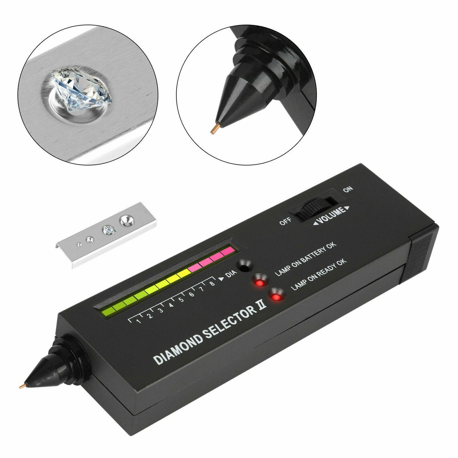 Diamond Selector II Tester & Moissanite Tester Gemstone Jewelry Tool Set