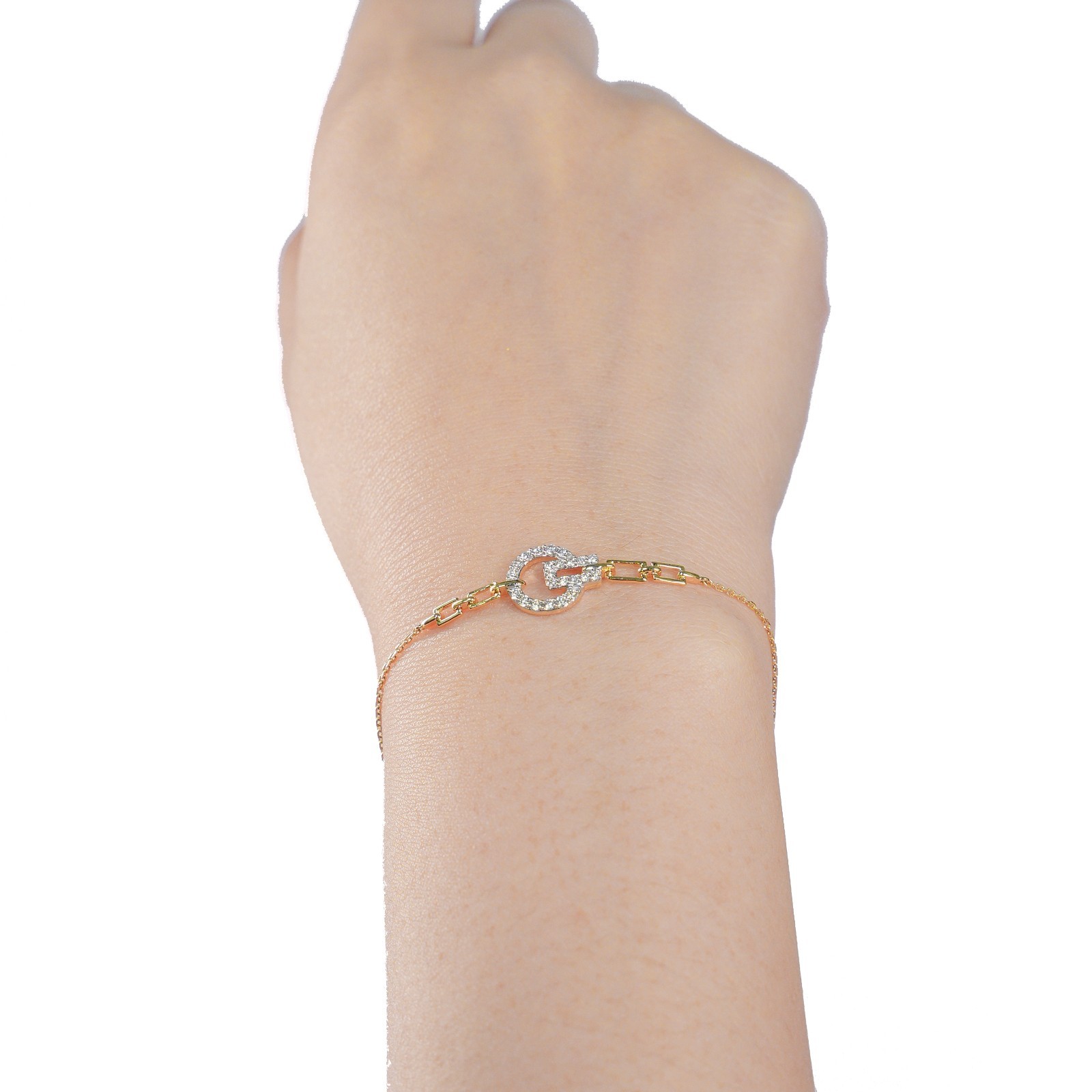 18 KARAT DIAMOND BRACELET| NATURAL DIAMOND | IGI CERTIFIED| YELLOW GOLD