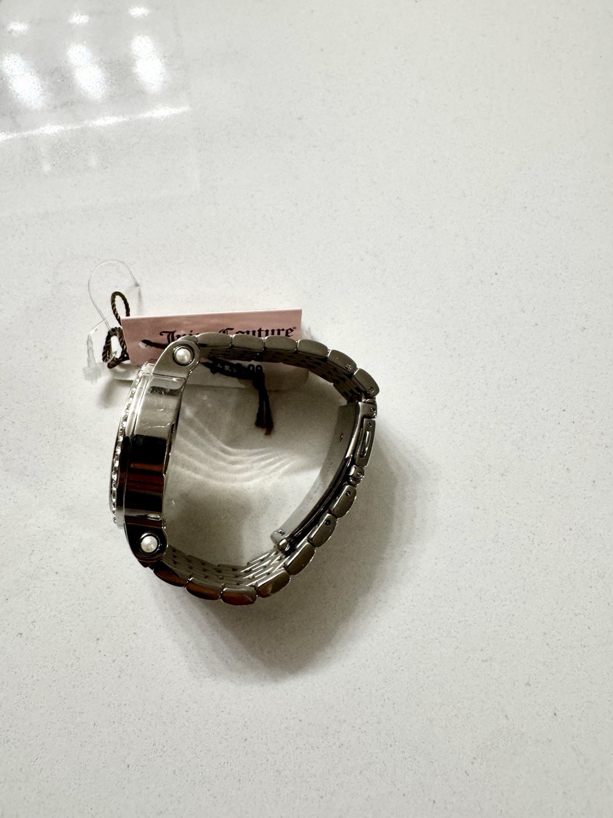 Juicy Couture Silver/Stones & Pearls Women’s Watch